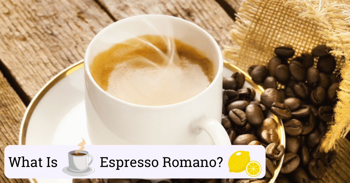 what is espresso romano