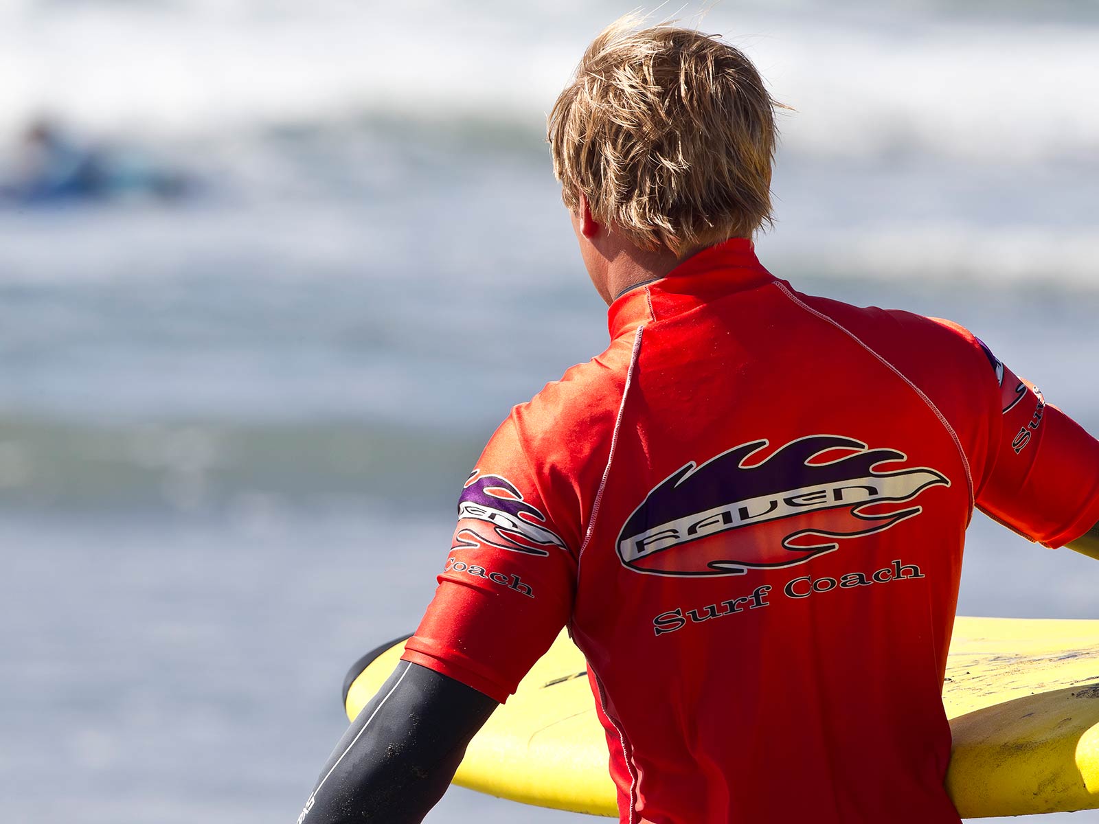 picture of a surf instructor
