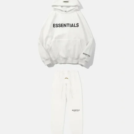 Essentials Tracksuit - White