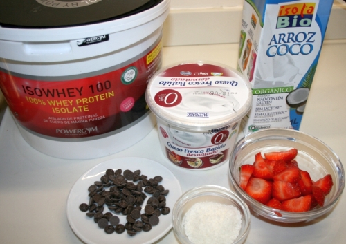 01. Recetas fitness con ingredientes para sorbete