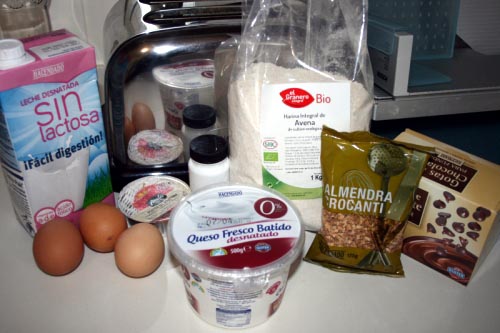 01. ingredientes de donuts fit