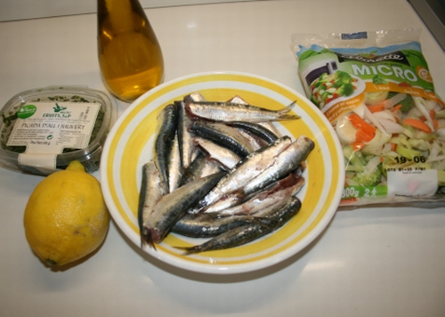 01. ingredientes sardinas al horno en blog de fitness