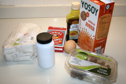 01 imgredientes para mug cake fit