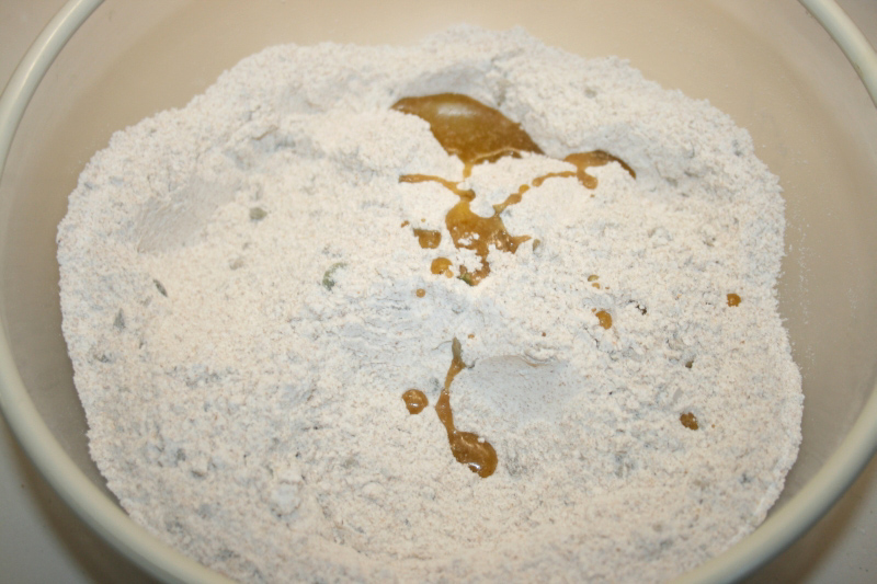 02. Aceite y agua para pan integral de espelta