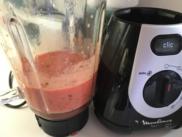 03. Salsa de tomate para los calamares en su salsa y fideos chinos en blog de recetas fitness