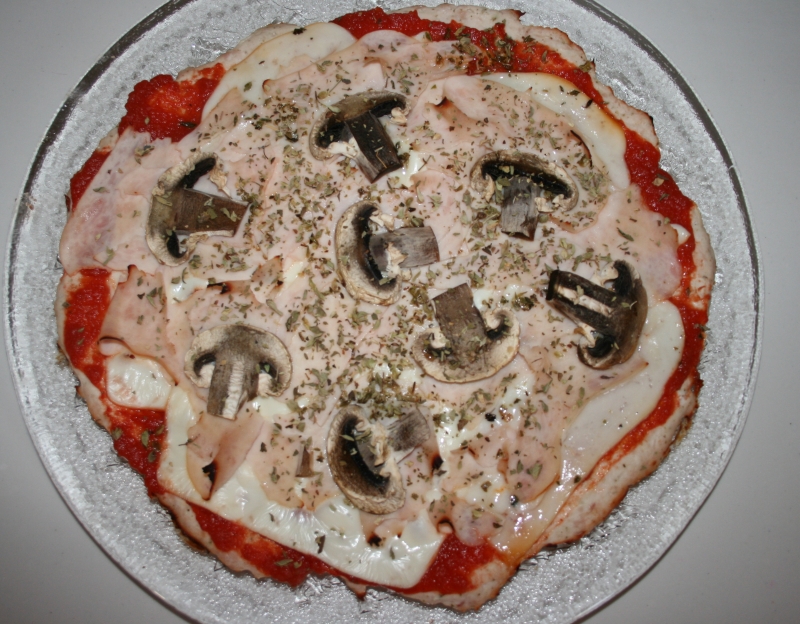 06. Pizza fit de pavo en blog de nutrición