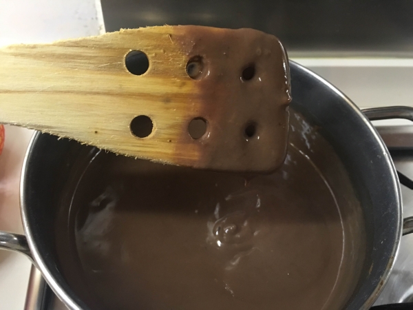 07. Crema lista para las natillas de chocolate fitness en blog de fitness para mujeres y blog de recetas fitness