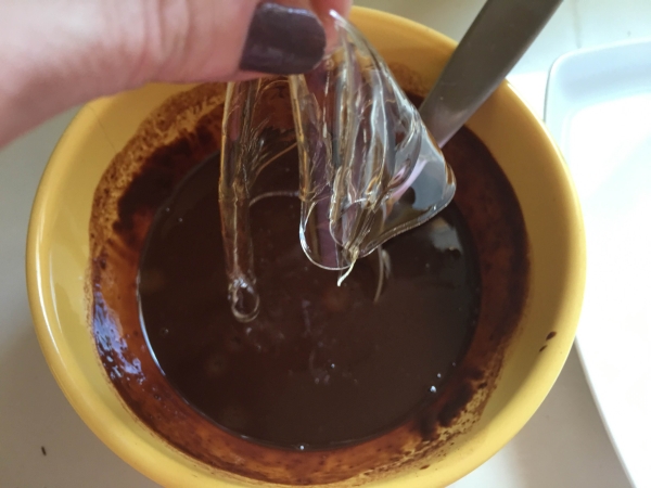 07. Deshacer las gelatinas para la mousse de chocolate y coco en blog de recetas fitness y blog de fitness para mujeres