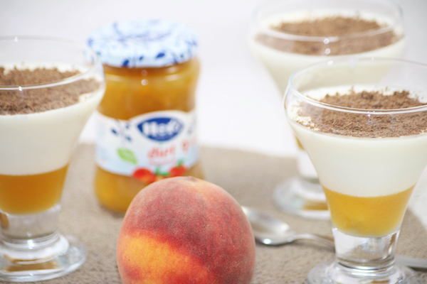 08. bodegon cremoso griego con melocoton y chocolate fitness para blog de fitness y blog de recetas fitness