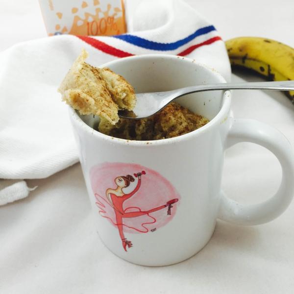 10. El bizcocho a la taza para blog de recetas fitness y blog de fitness para mujeres