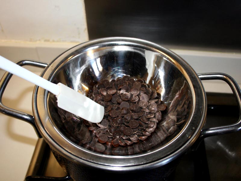 10. baño maría para los donuts fit