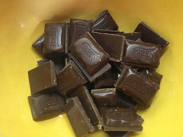 11. Deshacer el chocolate para los bombones de chocolate en blog de recetas fitness y blog de fitness para mujeres