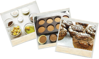 Muffins de plátano y chocolate con proteínas en blog de fitness para mujeres y blog de recetas fitness