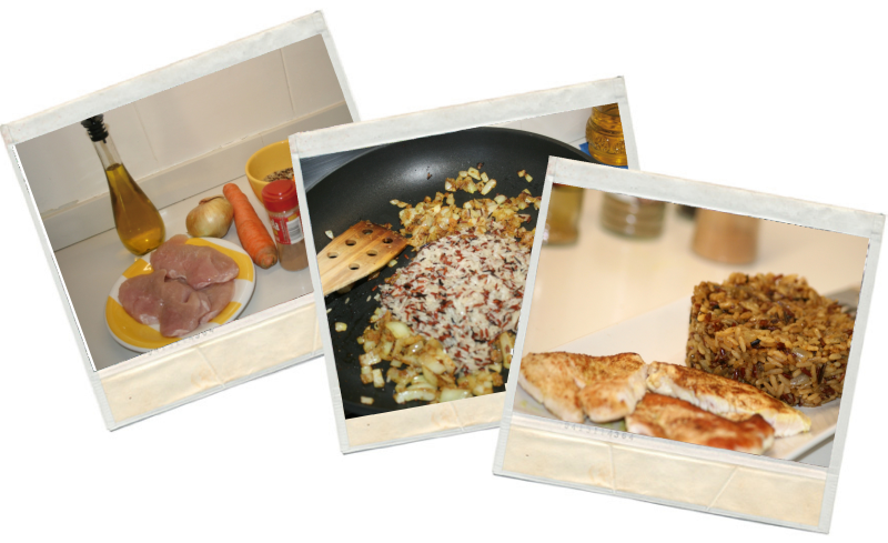 Pavo y arroz al estilo indio en blog de recetas fitness