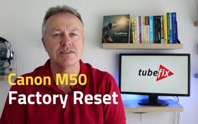Canon M50 Factory Reset